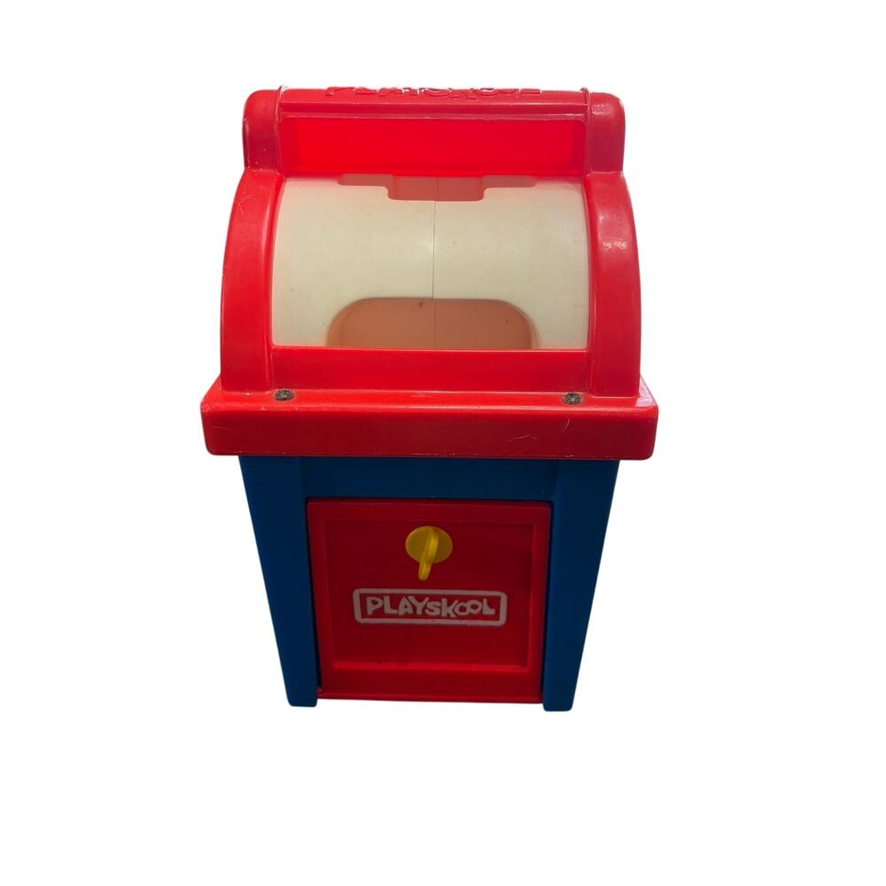 Vintage 1980 PLAYSKOOL Postal Station Mailbox